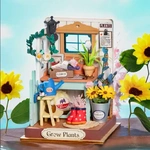 Конструктор 3D міні-будинок Robotime Rolife Dreaming Terrace Garden DS030. Зображення №1