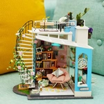 Конструктор 3D міні-будинок Robotime Rolife Dora’s Loft DG12. Зображення №7