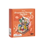 Конструктор 3D міні-будинок Robotime Rolife Dreaming Terrace Garden DS030. Зображення №6