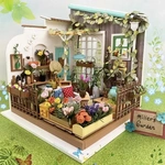 Конструктор 3D міні-будинок Robotime Rolife Miller’s Flower House DG108. Зображення №1