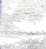 Розкішні дерева. Розмальовка. Изображение №4