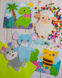 Великий набір для творчості Pompon Art Дракончик. Зображення №10