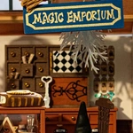 Конструктор 3D міні-будинок Robotime Rolife Kiki’s Magic Emporium DG155. Зображення №6