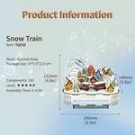 Конструктор 3D міні-будинок Tonecheer  Snow Train TQ058. Зображення №2