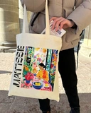 Екошопер BookOpt BK4110 За мотивами Matisse бежевий. Изображение №9