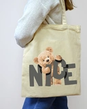 Екошопер Bookopt Nice Teddy Bear бежевий (BK4054). Зображення №1