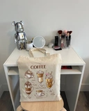 Екошопер BookOpt But first Coffee бежевий (BK4067). Изображение №4