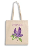Екошопер BookOpt ВК4077 Ukraine Бузок, бежевий. Изображение №1