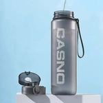 Пляшка для води CASNO KXN-1184 1050 мл сіра. Зображення №2