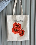 Екошопер на блискавці Bookopt Ukraine - Червоні маки (BK4053). Изображение №6