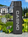 Пляшка для води CASNO KXN-1184 1050 мл сіра. Изображение №15