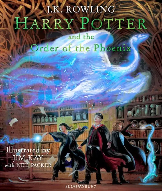 Harry Potter and the Order of the Phoenix Illustrated Edition Harry Potter and the Order of the Phoenix Illustrated Edition