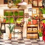 Конструктор 3D міні-будинок Robotime Rolife Emily’s Flower Shop DG145. Изображение №3 Конструктор 3D міні-будинок Robotime Rolife Emily’s Flower Shop DG145. Изображение №3