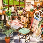 Конструктор 3D міні-будинок Robotime Rolife Emily’s Flower Shop DG145. Изображение №4 Конструктор 3D міні-будинок Robotime Rolife Emily’s Flower Shop DG145. Изображение №4