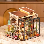 Конструктор 3D міні-будинок Robotime Rolife Emily’s Flower Shop DG145. Изображение №5 Конструктор 3D міні-будинок Robotime Rolife Emily’s Flower Shop DG145. Изображение №5