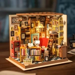 Конструктор 3D міні-будинок Corner Sam's Study DG102. Зображення №1 Конструктор 3D міні-будинок Corner Sam's Study DG102. Зображення №1