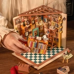 Конструктор 3D міні-будинок Corner Sam's Study DG102. Зображення №4 Конструктор 3D міні-будинок Corner Sam's Study DG102. Зображення №4