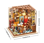Конструктор 3D міні-будинок Corner Sam's Study DG102. Зображення №5 Конструктор 3D міні-будинок Corner Sam's Study DG102. Зображення №5