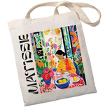 Екошопер BookOpt BK4110 За мотивами Matisse бежевый. Изображение №10