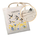 Екошопер на молнии Bookopt Ukraine - Ласточки (BK4052). Изображение №10 Екошопер на молнии Bookopt Ukraine - Ласточки (BK4052). Изображение №10