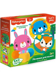Набір для творчості з екотістом Fisher Price - Лісові друзі (VT4502-04). Зображення №3