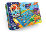 Гра настольная Danko toys Клевая рыбалка и кинетический песок 2 в 1 большая. Изображение №4 Гра настольная Danko toys Клевая рыбалка и кинетический песок 2 в 1 большая. Изображение №4