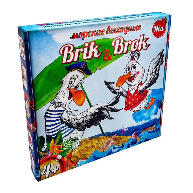 Настольная игра Морские выходные Brik and Brok 30202 Strateg Настольная игра Морские выходные Brik and Brok 30202 Strateg