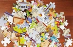 Пазл Карта Європи 110 елементів, 48 пам'яток. Зображення №1 Пазл Карта Європи 110 елементів, 48 пам'яток. Зображення №1