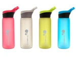 Бутылка для воды CASNO 750 мл KXN-1210 Голубая с соломинкой. Изображение №4