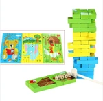 Дерев`яна дженга-пазл Multifunctional Puzzle Jenga Strateg (30980). Изображение №1