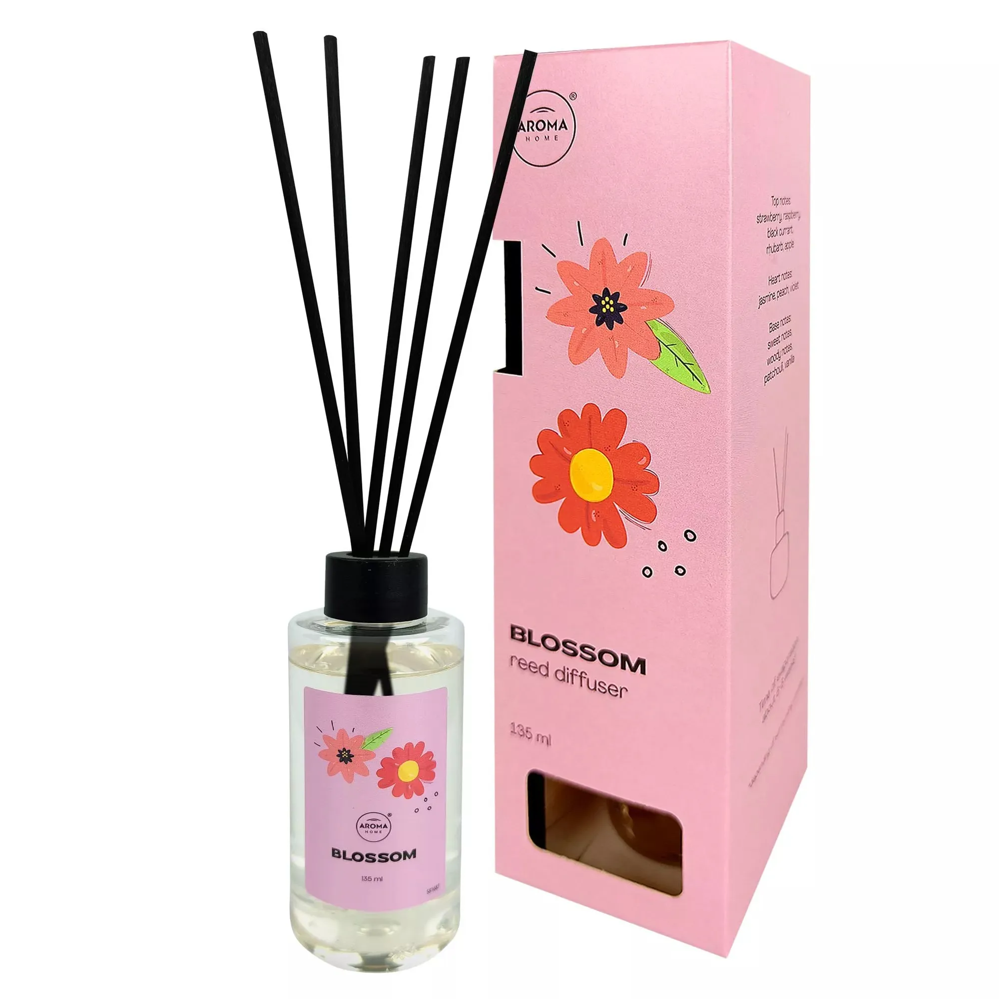 Аромадифузор Aroma Home Basic Line - Blossom 135 мл Аромадифузор Aroma Home Basic Line - Blossom 135 мл