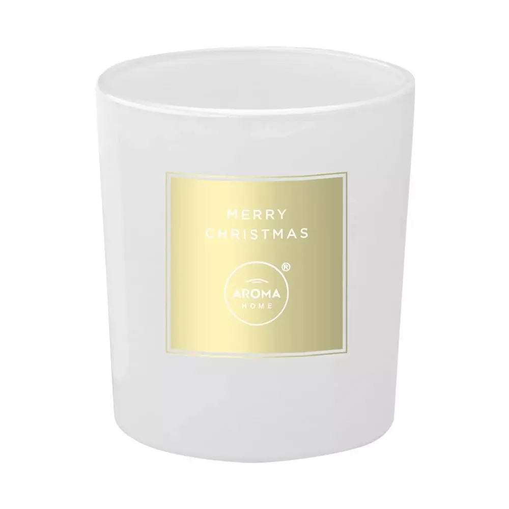 Ароматическая свеча Aroma Home Merry Christmas - Апельсин и гвоздика 140 г Ароматическая свеча Aroma Home Merry Christmas - Апельсин и гвоздика 140 г