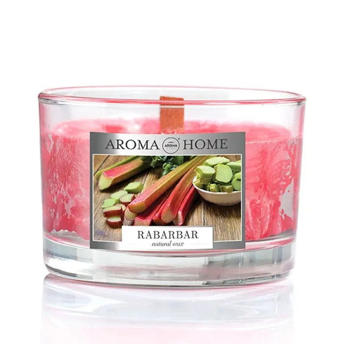 Ароматическая свеча Aroma Home Unique Fragrances - Ревень 115 г Ароматическая свеча Aroma Home Unique Fragrances - Ревень 115 г