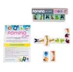 Настольная игра Strateg Domino Limited edition зверята на белом фоне украинским языком (30737). Изображение №1 Настольная игра Strateg Domino Limited edition зверята на белом фоне украинским языком (30737). Изображение №1