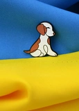 Пин (значок) Bookopt Пёсик UAnimals. Изображение №1 Пин (значок) Bookopt Пёсик UAnimals. Изображение №1