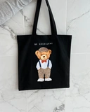 Экошопер Bookopt Teddy Bear - Be Excellent черный (ВК4057). Изображение №4 Экошопер Bookopt Teddy Bear - Be Excellent черный (ВК4057). Изображение №4