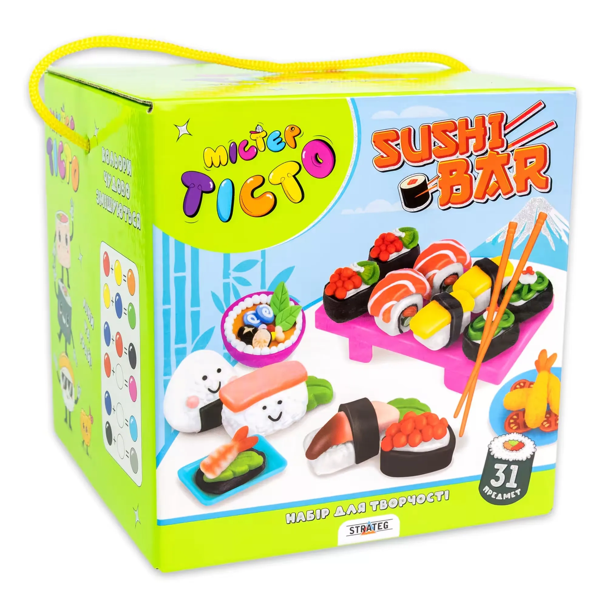Набор для творчества Мистер Тесто Sushi Bar (41013) Набор для творчества Мистер Тесто Sushi Bar (41013)