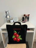 Экошопер BookOpt ВК4078 Ukraine Вишенка, Черный. Изображение №4 Экошопер BookOpt ВК4078 Ukraine Вишенка, Черный. Изображение №4