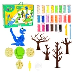Набор для творчества Strateg Мистер тесто Dino Land 41035. Изображение №1