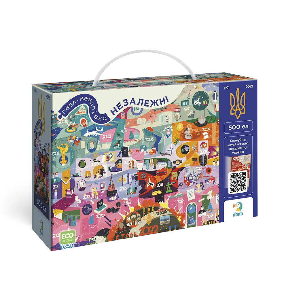 Книга-пазл Dodo Незалежні 300596 Книга-пазл Dodo Незалежні 300596