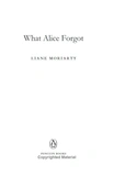 What Alice Forgot. Зображення №1