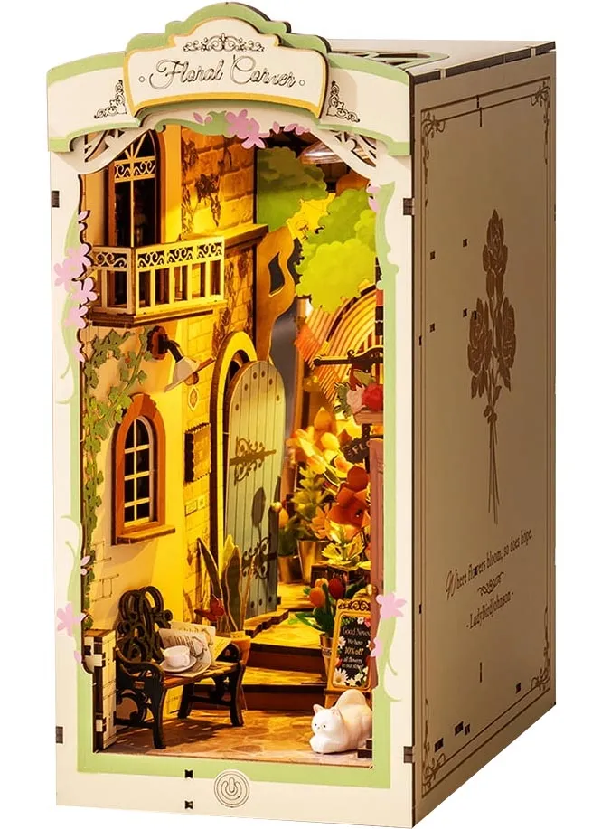 Бук Нук Robotime Rolife Flower Corner TGB09 Бук Нук Robotime Rolife Flower Corner TGB09