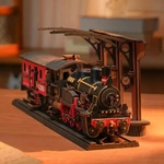 Дерев'яний 3D пазл Robotime Rolife Steam Journey TGS01. Изображение №1