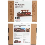 Дерев'яний 3D пазл Robotime Rolife Steam Journey TGS01. Изображение №7