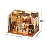 Конструктор 3D міні-будинок Robotime Rolife Becka‘s Baking House DG161. Изображение №6