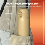 Бутылка для воды металлическая ION8 Stainless Steel Desert 600 мл. Изображение №4