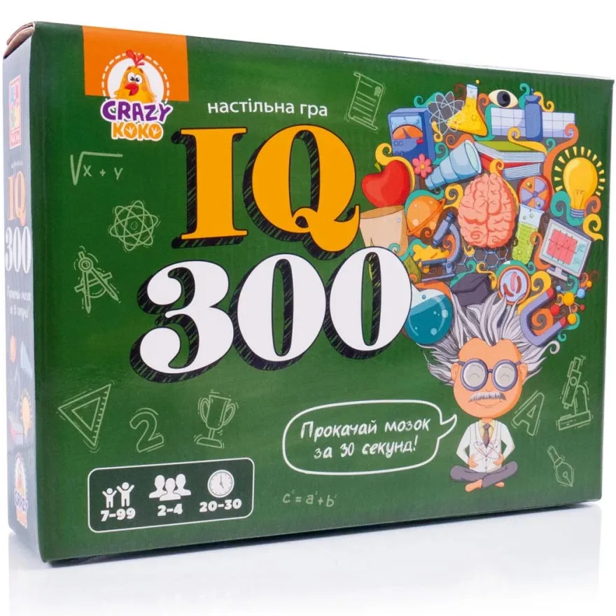 Гра настольная развлекательная Vladi Toys IQ300 VT8055-46 Гра настольная развлекательная Vladi Toys IQ300 VT8055-46