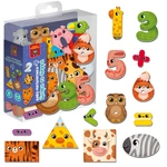 Игра развивающая магнитная Vladi Toys Диво-математика Цифры и фигуры VT5411-19. Изображение №2 Игра развивающая магнитная Vladi Toys Диво-математика Цифры и фигуры VT5411-19. Изображение №2