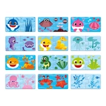 Пазл Dodo Baby Shark З'єднай кольори 200586. Зображення №2 Пазл Dodo Baby Shark З'єднай кольори 200586. Зображення №2