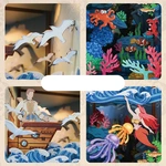 Бук Нук 3D міні-будинок Tonecheer Kit "The Little Mermaid" TQ112 Kit. Зображення №3